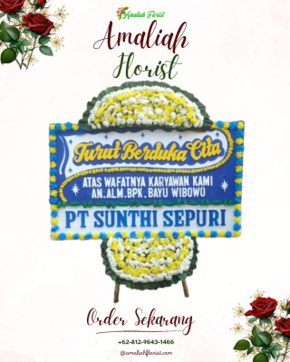 Papan Bunga Duka di Cisempur