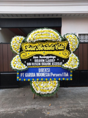 Papan Bunga Duka di Cisempur