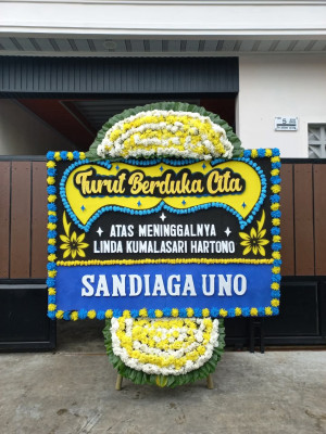 Papan Bunga Duka di Cisempur